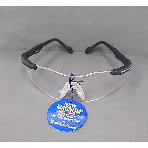 Smith & Wesson 12993 Magnum 3G, Safety Glasses Anti-Scratch, Clear Lens - Picture 3 of 4